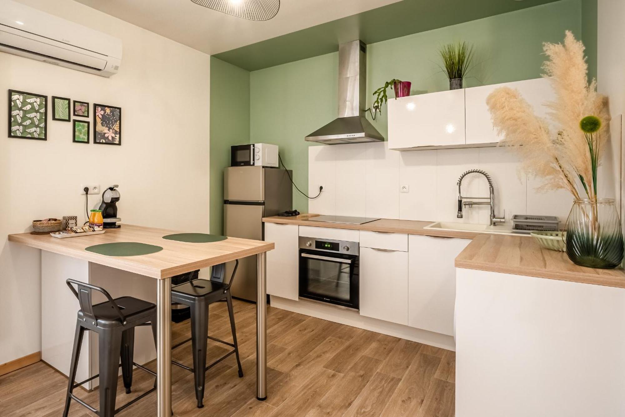 Cosy Green Clim Wifi Centre Ville 2 Pers Lézignan-Corbières 외부 사진